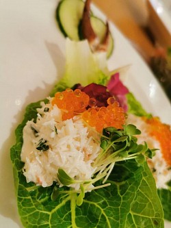 King crab wraps