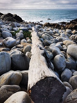 Unspoilt wild coast